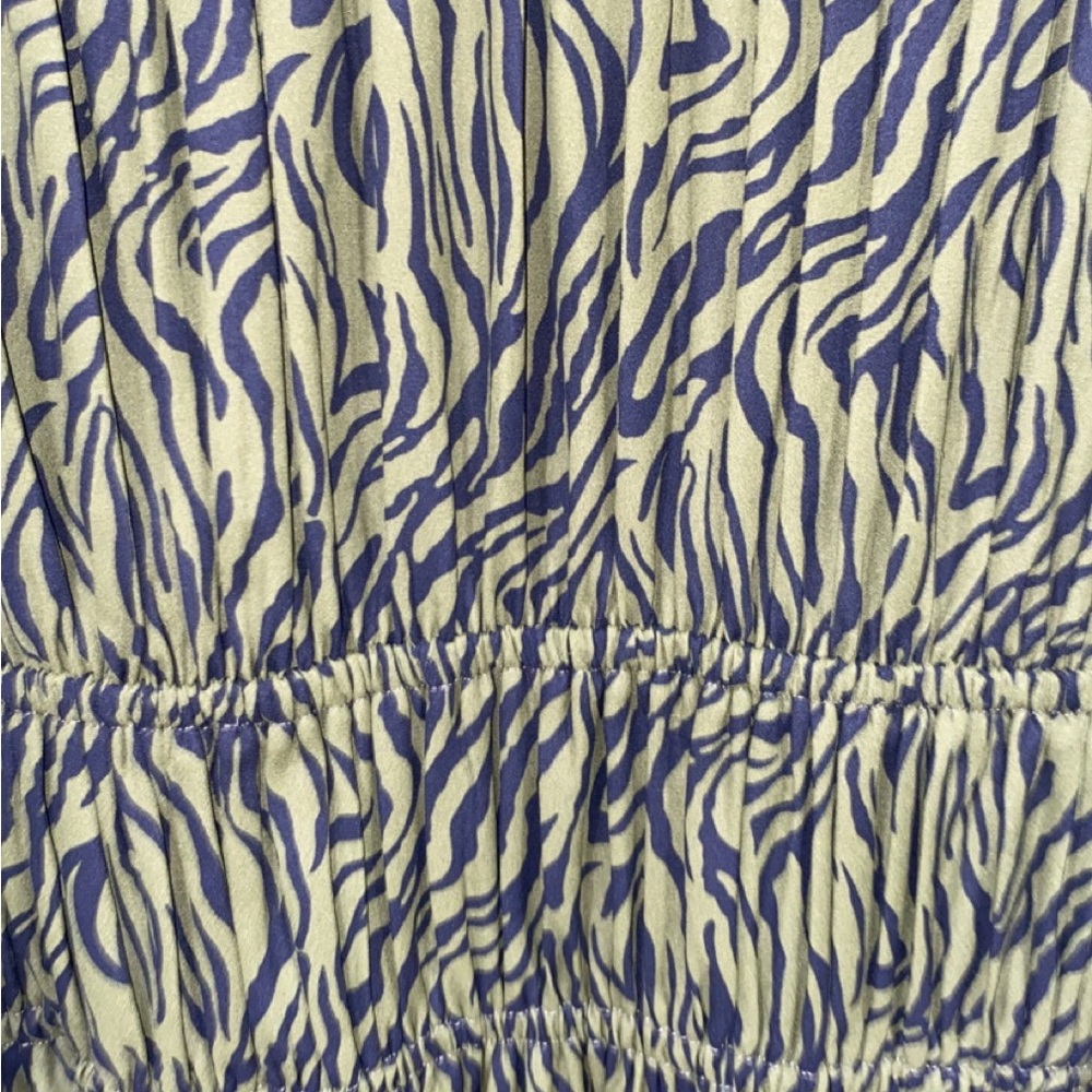 Ghospell Green High Neck Long Sleeve Maxi Dress Small NWOT - Picture 3 of 8